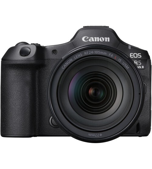 Canon EOS R5 Mark II kit 24-105mm L IS USM (Promo Cashback Rp 2.000.000 Periode 01 s/d 31 Mei 2025)